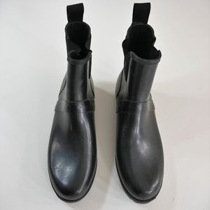 Cole Haan Slip on Rubber Chelsea Ankle Boots